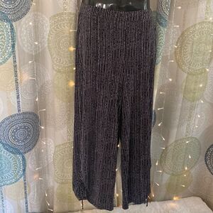 Rafaella comfort, striped pants. Womens M. NWOT.